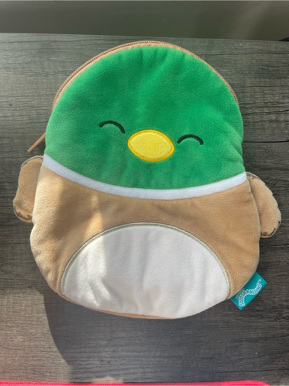 Squishmallow Avery the mallard duck pencile pouch  & large paper Set